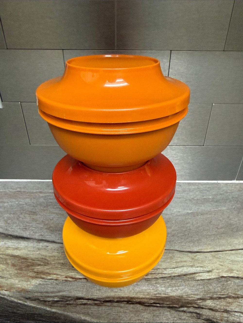 Tupperware Serve n Seal Vintage containers